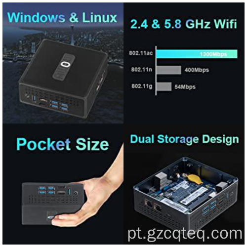 Mini PC Intel Celeron J3455